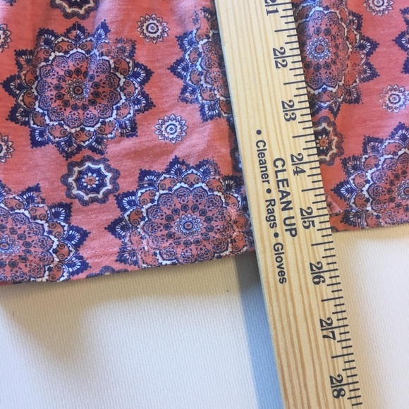 Self Esteem Sleeveless Boho Peplum Tank Top Juniors 1X Flowy Tiered - Picture 9 of 9